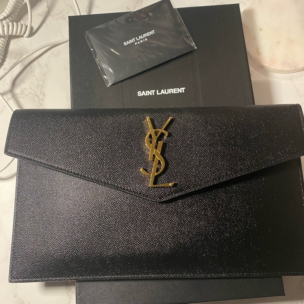 YSL Uptown Clutch